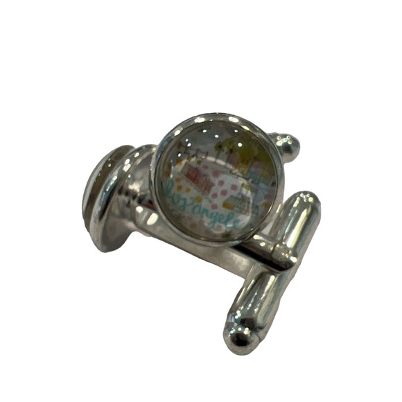 NEW Los Angeles Silver Cuff Links - Picture 1 of 1